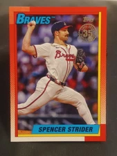 2025 Topps Series 2 ⭐Retro 1990 Topps⭐ 90B2-32 Spencer Strider - Atlanta Braves