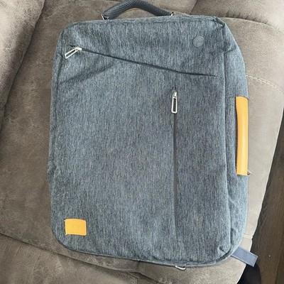 WIWU laptop Bag And Backpack Gray Good Condition lots Of Storage And Organizatio