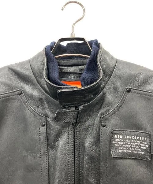 KADOYA                    rider's jacket black image 3