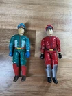2x Gi Joe Street Fighter General M Bison Figure! Blue And Red 91/92 Vintage