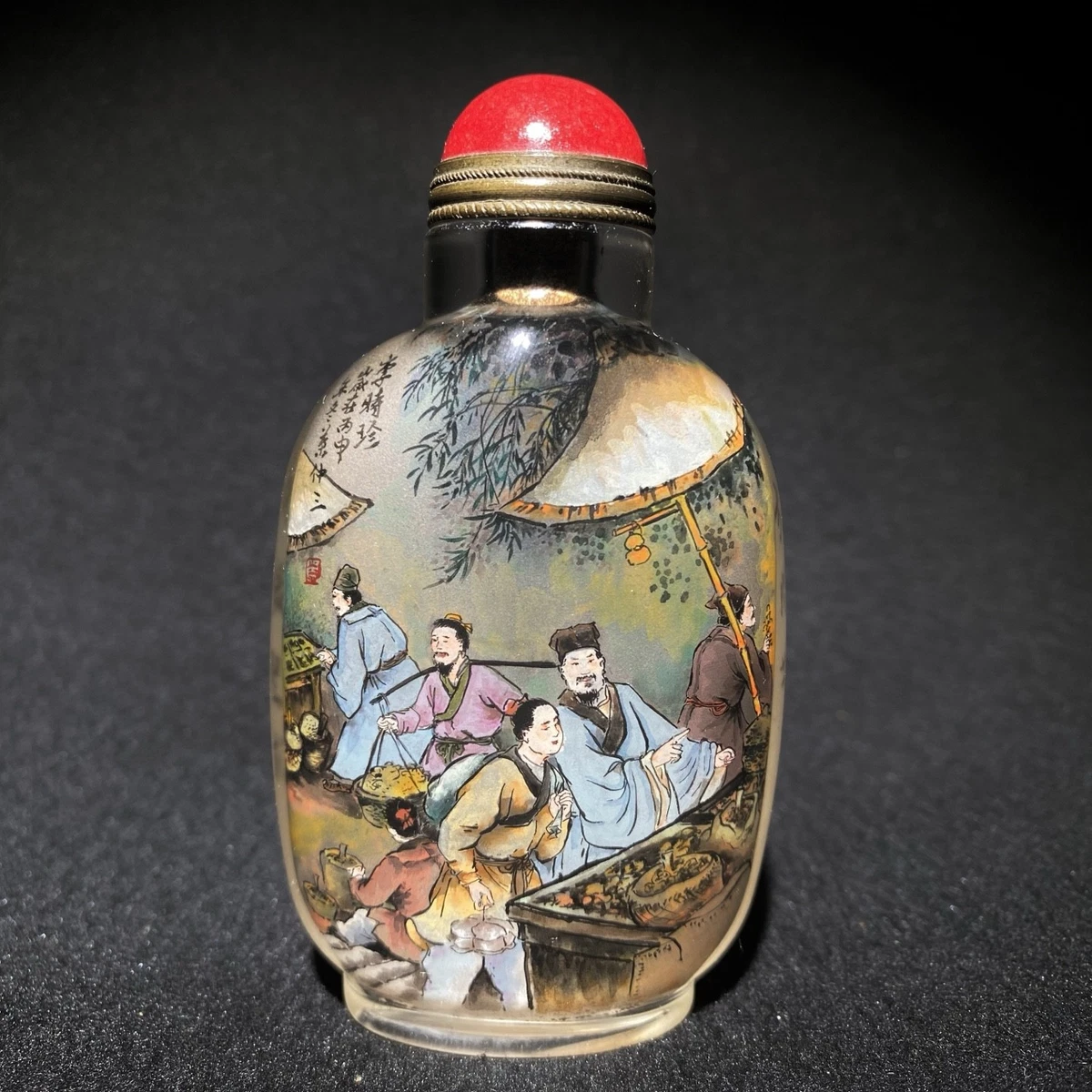 中国内画鼻烟壶| eBay