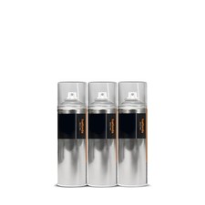 3x BMW Mineral White Spray Paint 300ml Cans - Automotive Aerosol