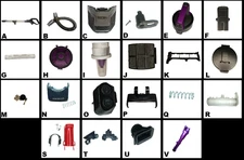 Parts, Bissell PowerLifter Swivel Lift-Off Pet Model No. 2920 Upright Vacuum