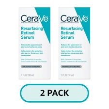 [2 Pack]  Cerave Resurfacing Retinol Serum For Post Acne 1oz/30ml (NEW IN BOX)
