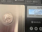 1955 Washington Quarter: Rare PLANCHET ERROR-Underweight 6.0g ! 90% Silver   ✓CS