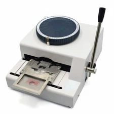 52 Characters Dog ID Card Tag Military Embossing Stamping Letter Manual Machine