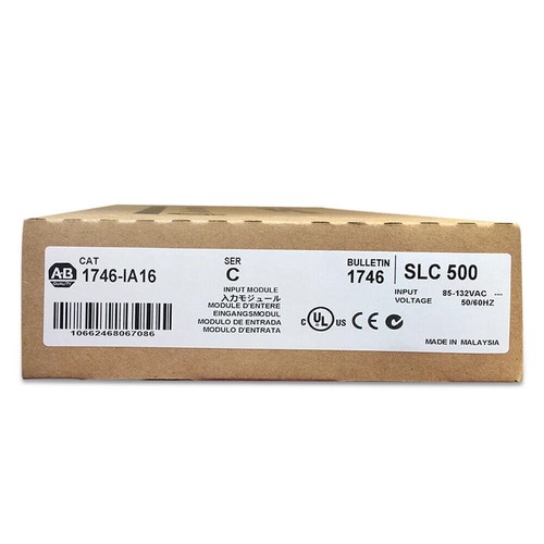 Nuevo módulo de entrada sellado de fábrica Allen Bradley 1746-IA16 Ser C SLC 500 1746 IA16 - Imagen 2 de 5