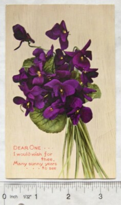 Postkarte 1911 Ihr Lieber, ich wünsche euch...