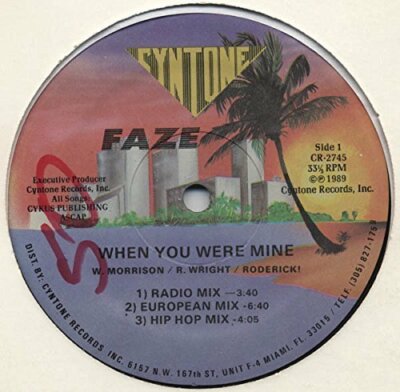Faze When you were mine (US)  [Maxi 12'']