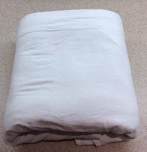 L.L. BEAN Flat King Size Cotton Flannel Sheet 10” X 10” Wove ... L.L. BEAN Flat King Size Cotton Flannel Sheet 10” X 10” Wove ...