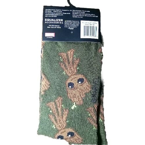 Baby Groot Marvel-Guardians Of The Galaxy Vol 2 Crew-Socken Größe 9-13 - Bild 2 von 2