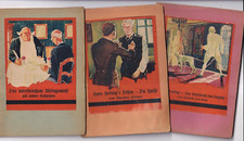 3 Hefte Hausb&uuml;cherei der frischen Resi Margarine Rezepte Geschichten 1930