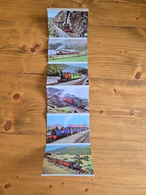 Dennis Photocolour Lettercard, 6 Ansichten, Narrow Gauge Railways of Wales