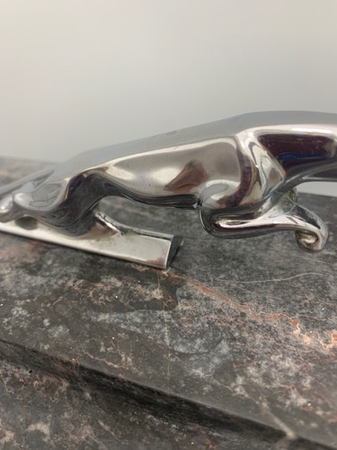 Jaguar Bonnet Mascot 7 24265 2WB Chrome Leaper Wilmot Breeden Vintage Original - Picture 5 of 24