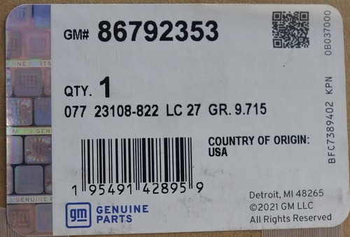 NEW GM Windshield Lane Assist Camera 86792353 Sierra Silverado 1500 2500 20-23 - Picture 2 of 6