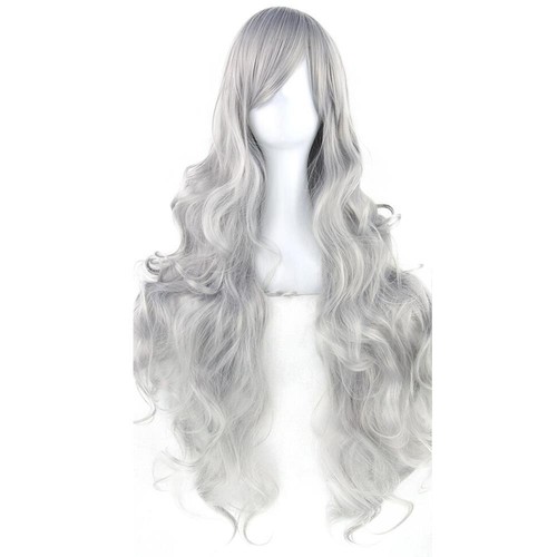 Ladies Cosplay Fashion Long Hair Anime Full Wavy Party Synthetic Wig - 80cm - Picture 28 of 58
