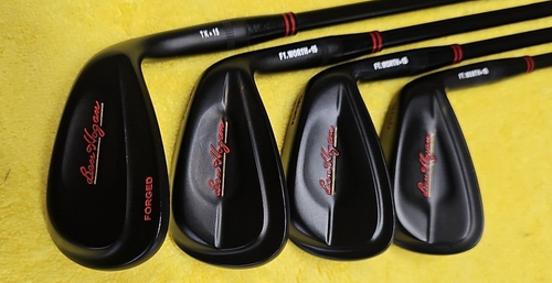 HOGAN FT. WORTH 15 FORGED 4-PW+GW BLK NITRIDE BLUEPRINTED SPINE ALIGNED BLK KBS - Picture 7 of 10