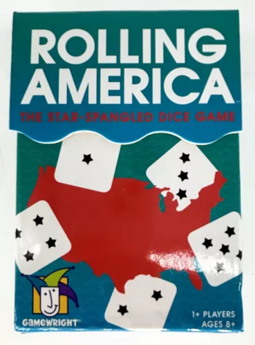 Rolling America The Star Spangled Dice Game 1+ Players Ages 8+