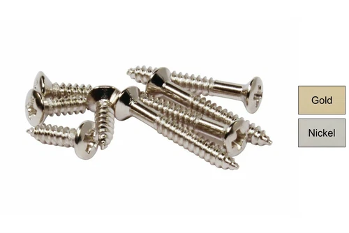 #3 X 3/4"(4), X 3/8" (4), Mounting Ring Screws For Gibson Les Paul