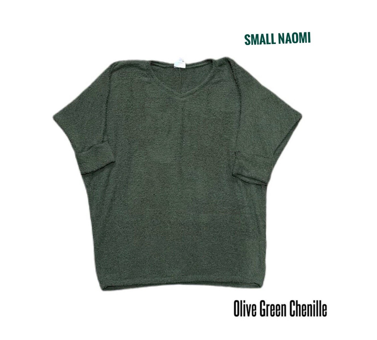 Small LuLaRoe Naomi 3/4 Sleeve V Neck Tunic Olive Green Small LuLaRoe Naomi 3/4 Sleeve V Neck Tunic Olive Green