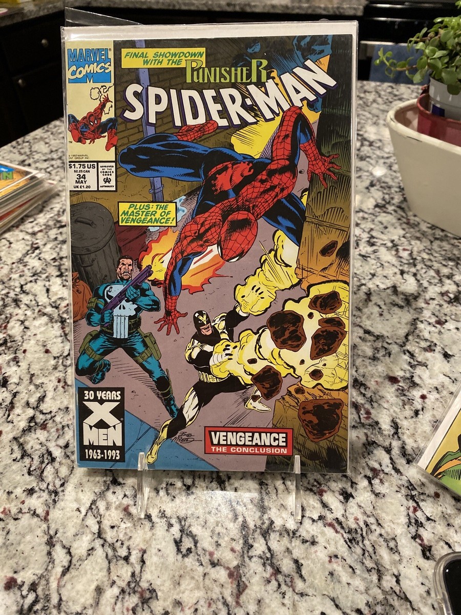 Spider-Man Final Showdown With The Punisher May 34 Comic Book | eBay