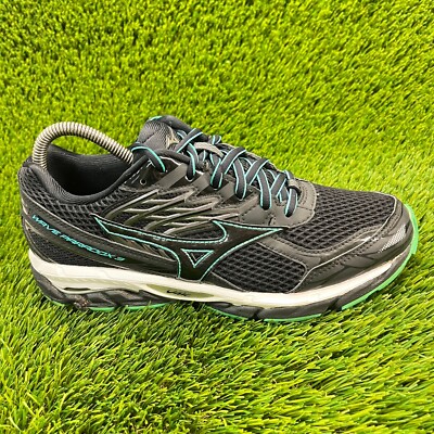 Mizuno Wave Paradox 3 Womens Size 9 Black Athletic Running Shoes Sneakers 