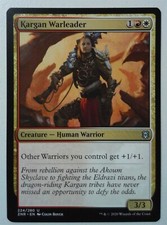 Kargan Warleader *Uncommon* Magic MtG x1 Zendikar Rising
