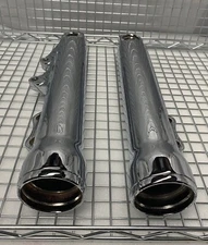 HARLEY softail FORK LEGS standard CHROME 2021-24 LOWER 45500649 SLIDERS EXCHANGE