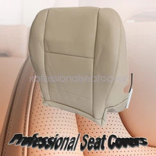 For 2001 2002 2003 2004 Toyota Tundra Passenger Bottom Leather Seat Cover Tan