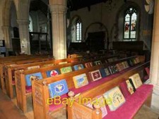 Photo 6x4 St Mary, Wargrave: pews and cushions Wargrave/SU7878  c2022