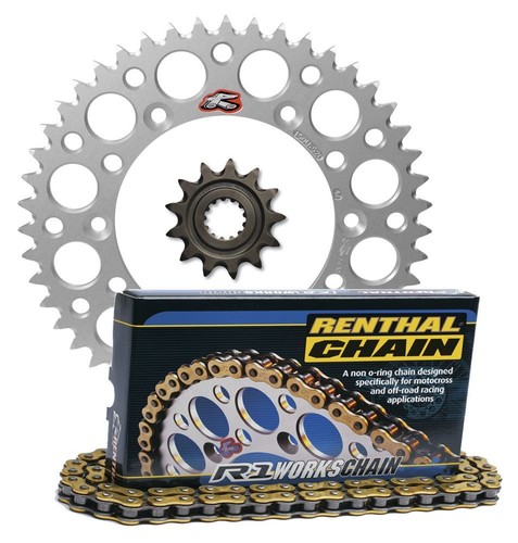 Renthal front & Ultralight rear sprocket & R1 Works chain kit - Kawasaki KX450F - Bild 2 von 4