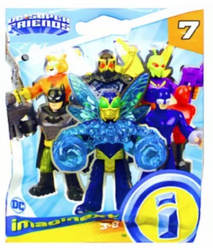 Bolso ciego Imaginext DC Super Friends serie 7 garra avispa asesina gato salvaje tigre - Imagen 17 de 21