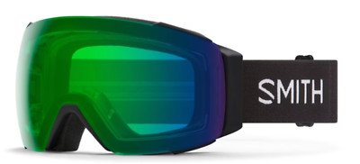 SMITH I/O Mag XL Snow Goggles Black ChromaPop Everyday Green Mirror | $275 MSRP