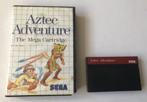 Aztec Adventure Sega Master System en boîte PAL - Photo 1/4