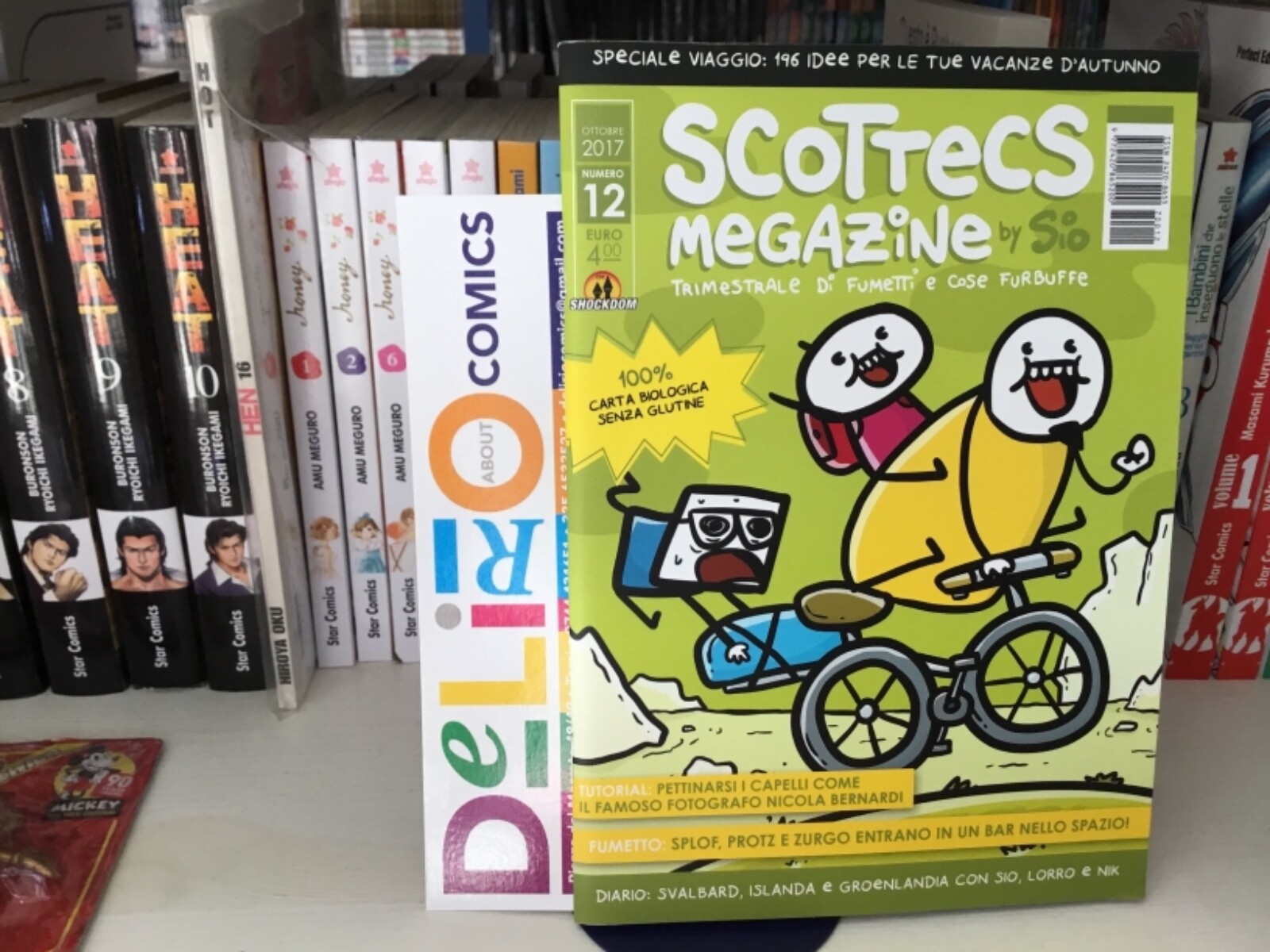 SCOTTECS MEGAZINE N.12 Ed. SHOCKDOM SCONTO 5%