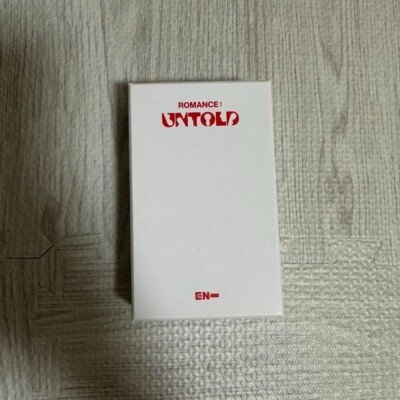 ENHYPEN ROMANCE UNTOLD Jungwon Ring Necklace Official Merch
