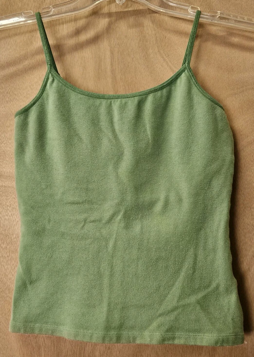 Tank Top, Derek Heart, Size Medium, Grassy Green, Adjustable Straps-image