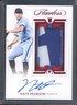 2021 Panini Flawless NATE PEARSON #RPA-NP RC Rookie Patch Auto Red /20 Blue Jays