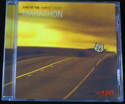 Live at The World Cafe', Marathon, Vol. 26, CD, 2008, World Cafe