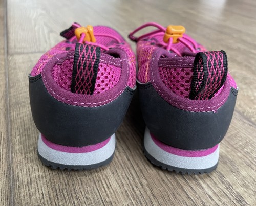 Sneakers slip on maglia ortolite ragazze viola nero UK 11 - Foto 5 di 11