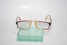 Vintage Kenmark Overview Flex Eyeglasses Frames 140MM Translucent Brown