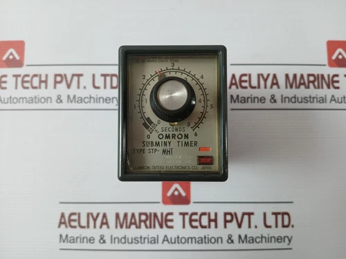 OMRON STP-MHT Subminy Timer 200-220V 50HZ 6VA 0.5 Sec 482F 0-6 Sec 50Hz