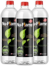 3-Pack 1-Liter Bottles, Bio Ethanol Fuel for Tabletop Fire Pits G065