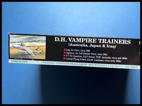 Classic Airframes De Havilland D.H. Vampire Trainers (Australia, Japan & Iraq) - Picture 4 of 15