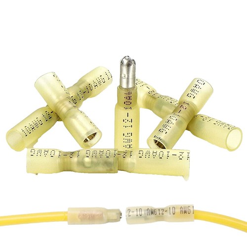 FEMALE BULLET CONNECTOR NYLON .156 RED 22-18 GAUGE #300FN-50PK | eBay