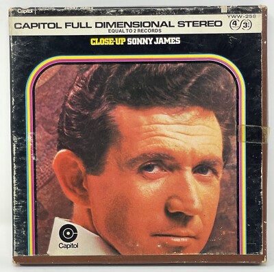 Sonny James Close-Up Reel To Reel 4 Track 3-3/4 IPS