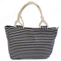 Nsd 25% Off Canvas Bag Casual Bag Beach Bag Handbag Stripped Shoulder Handbag Nsd 25% Off Canvas Bag Casual Bag Beach Bag Handbag Stripped Shoulder Handbag