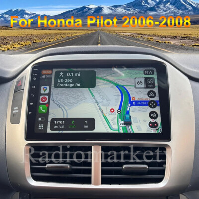 4+64G CarPlay Radio Stereo GPS Navi For Honda Pilot 2006-2008 Android 13 WiFi