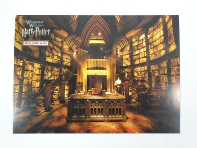 Headmaster's Office Hogwarts 50¢ Stamp Hogsmeade Owl Post Postcard Harry Potter 