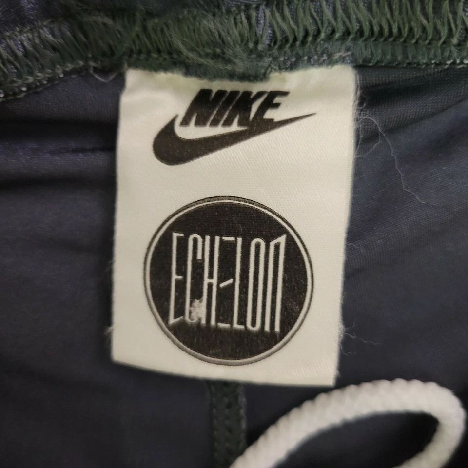 Nike Echelon Mens M Bike Cycling Shorts Nylon Lycra Black Pink & Blue Vtg 90s  - Image 4 of 4